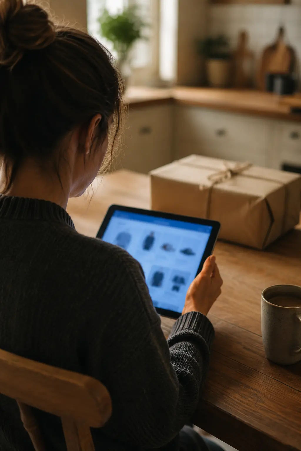 Abstrakte Darstellung von Schweizer E-Commerce und Online-Handel